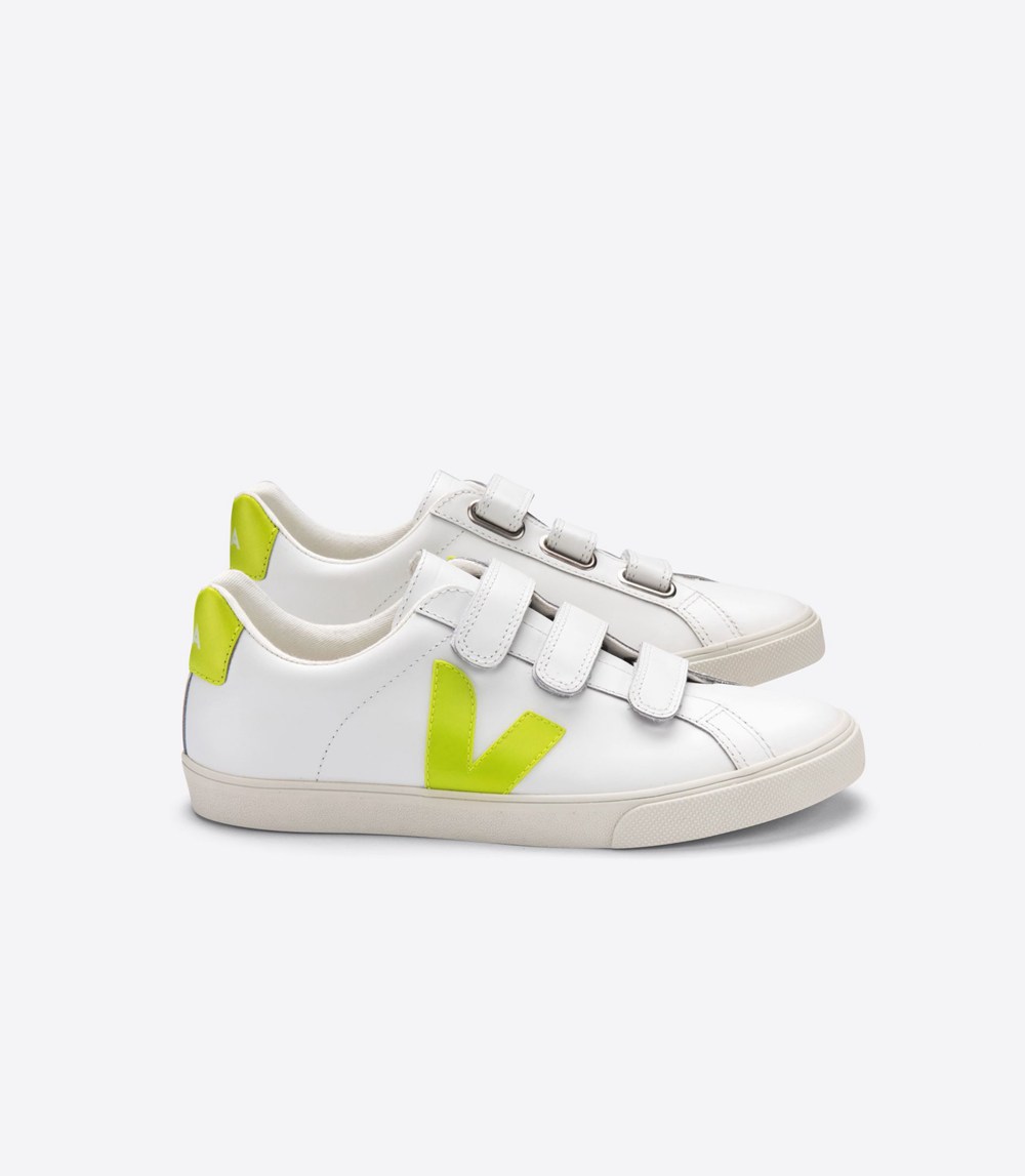 Veja Sneakers Mens - 3-lock Leather - White - 6251NUJBL